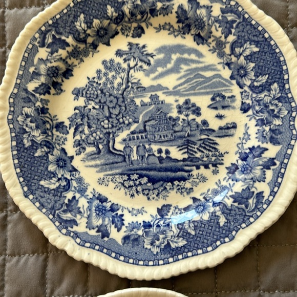 🍽️ VTG Seaforth Wood’s Burslem England Salad/Dessert Plates - Picture 2 of 6
